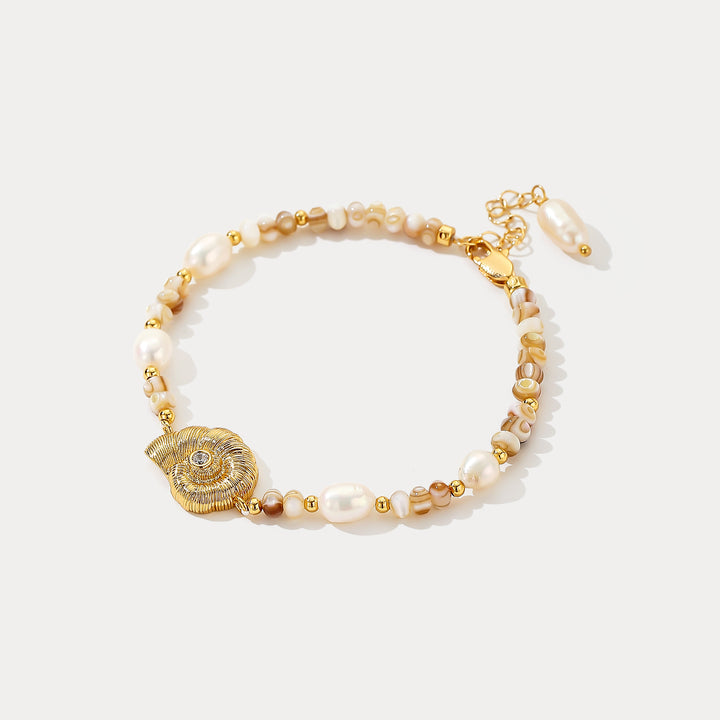 Conch Pearl Bracelet