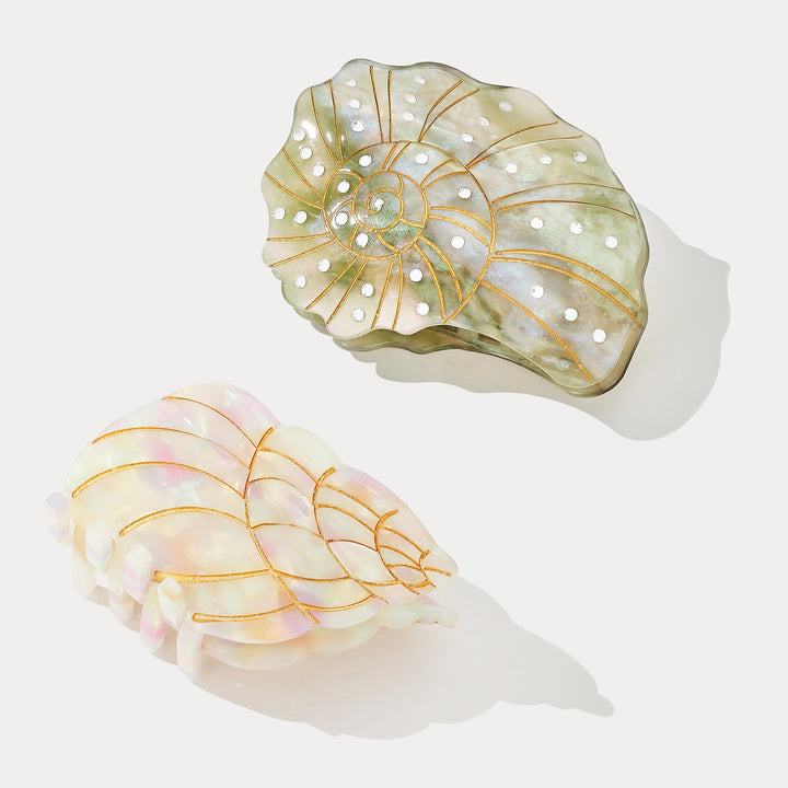 Selenichast Seashell & Conch Claw Clips