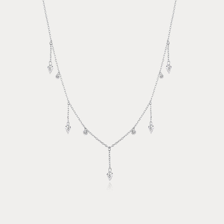 Selenichast Star Tassel Charms Necklace 