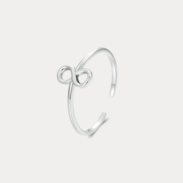 Selenichast Silver Infinity Ring