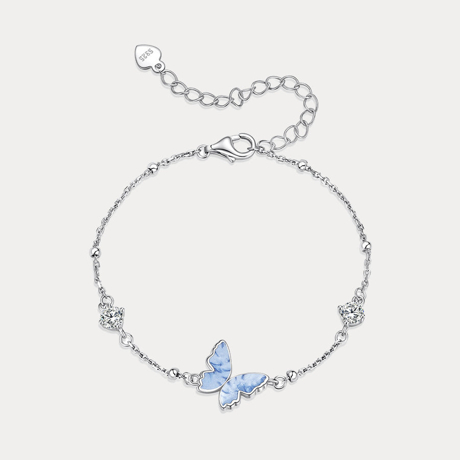 Selenichast Blue Butterfly Bracelet