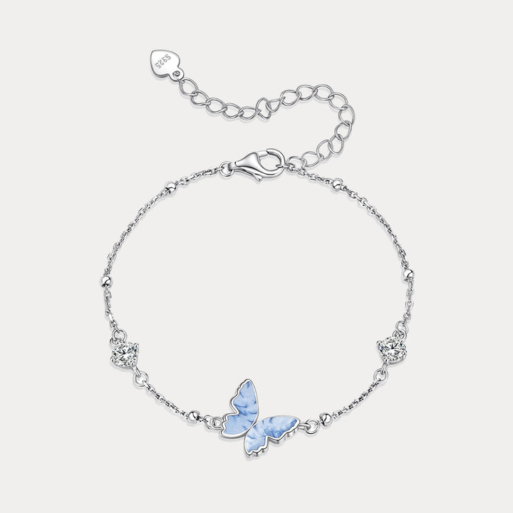 Selenichast Blue Butterfly Bracelet