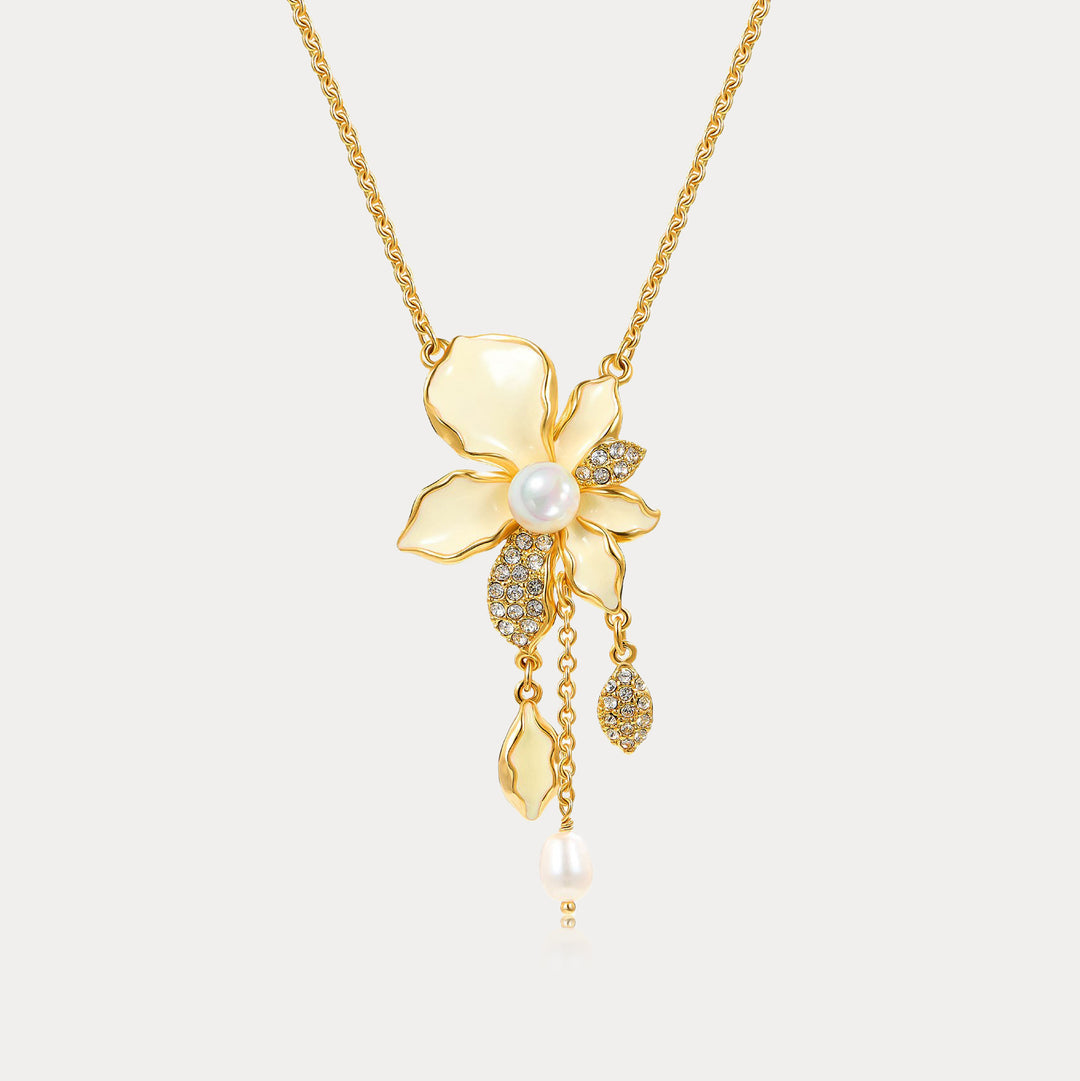 Selenichast Iris Pendant Necklace