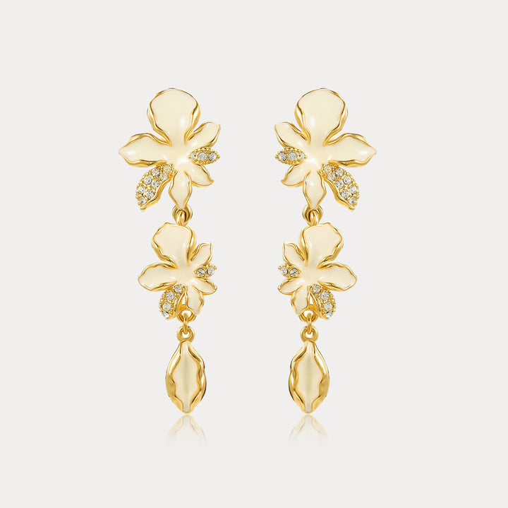 Selenichast Iris Drop Earrings