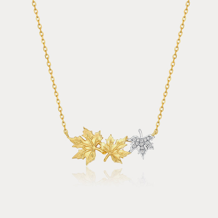 Selenichast Maple Leaves Necklace