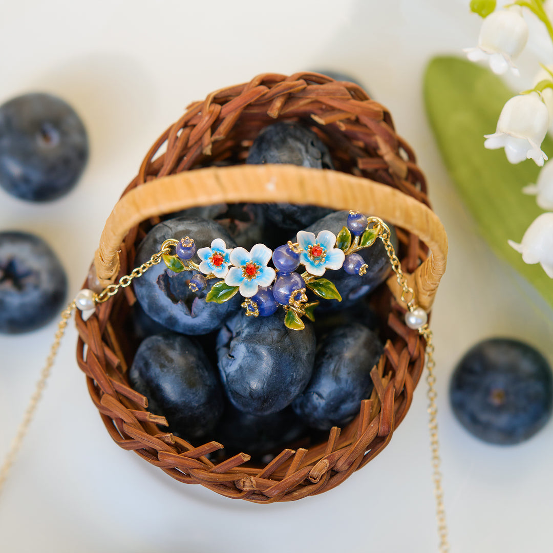 Blueberry Blossom Necklace