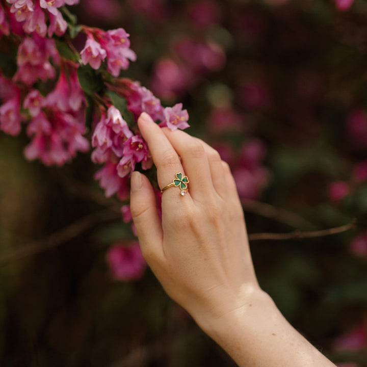 Four Leaf Clover Ring