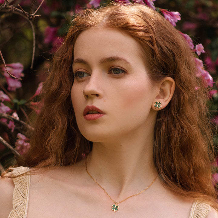 Four Leaf Clover Earrings