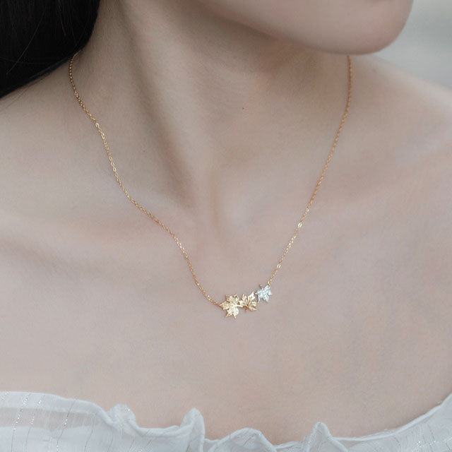 Maple Leaves Fashion Necklace