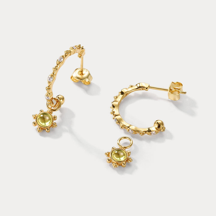 Vintage Peridot Earrings 