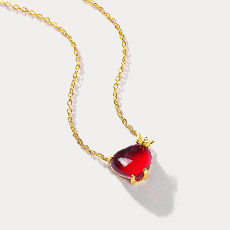 Heart Butterfly Necklace Gift