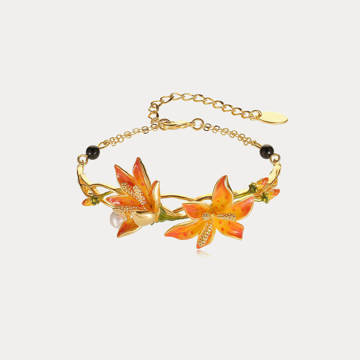 Selenichast Leopard Flower Bracelet