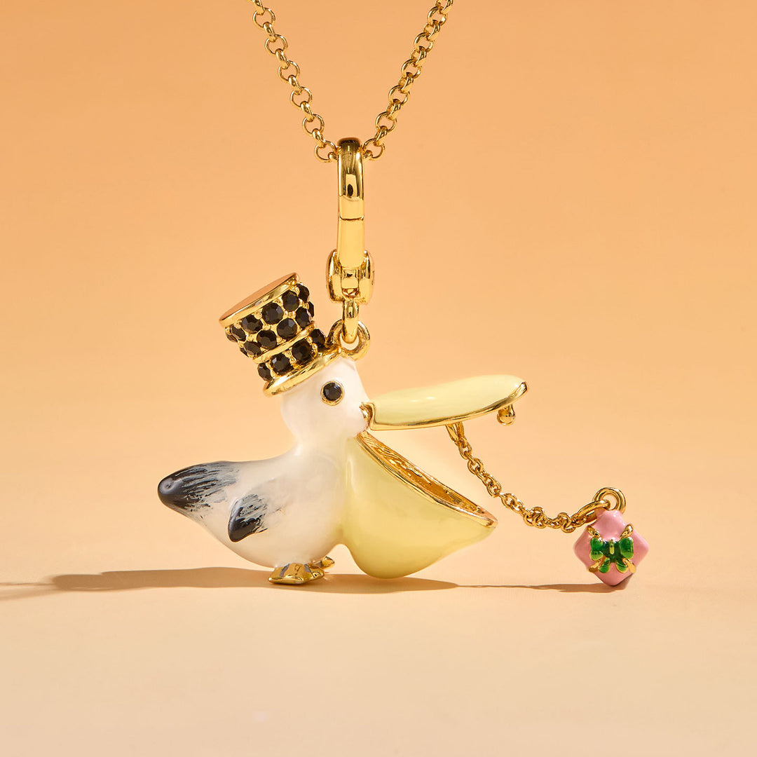 Pelican Locket Necklace