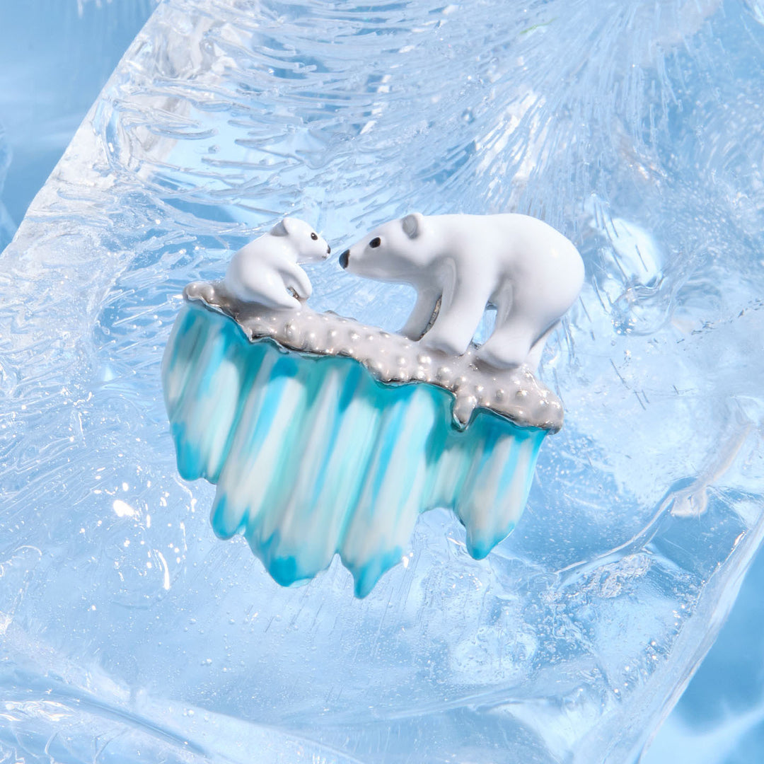 Glacier Bear Brooch