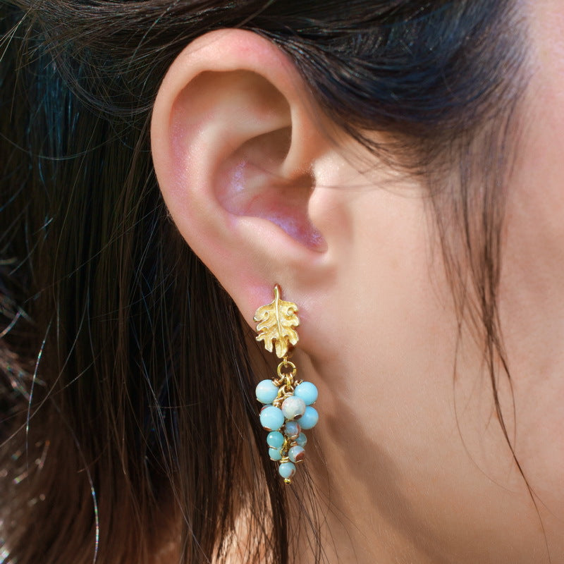 Grape Cluster Earrings