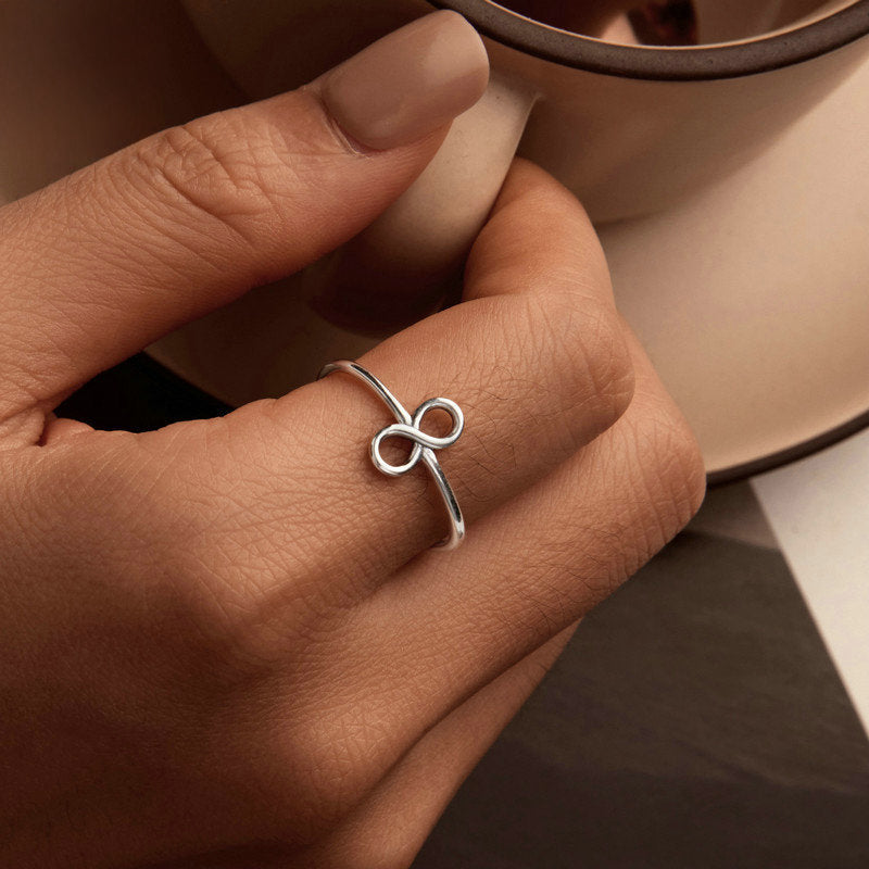 Silver Infinity Ring