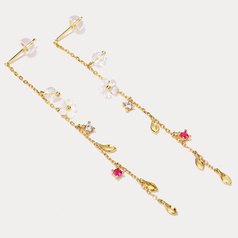 Selenichast Sakura Drop Earrings