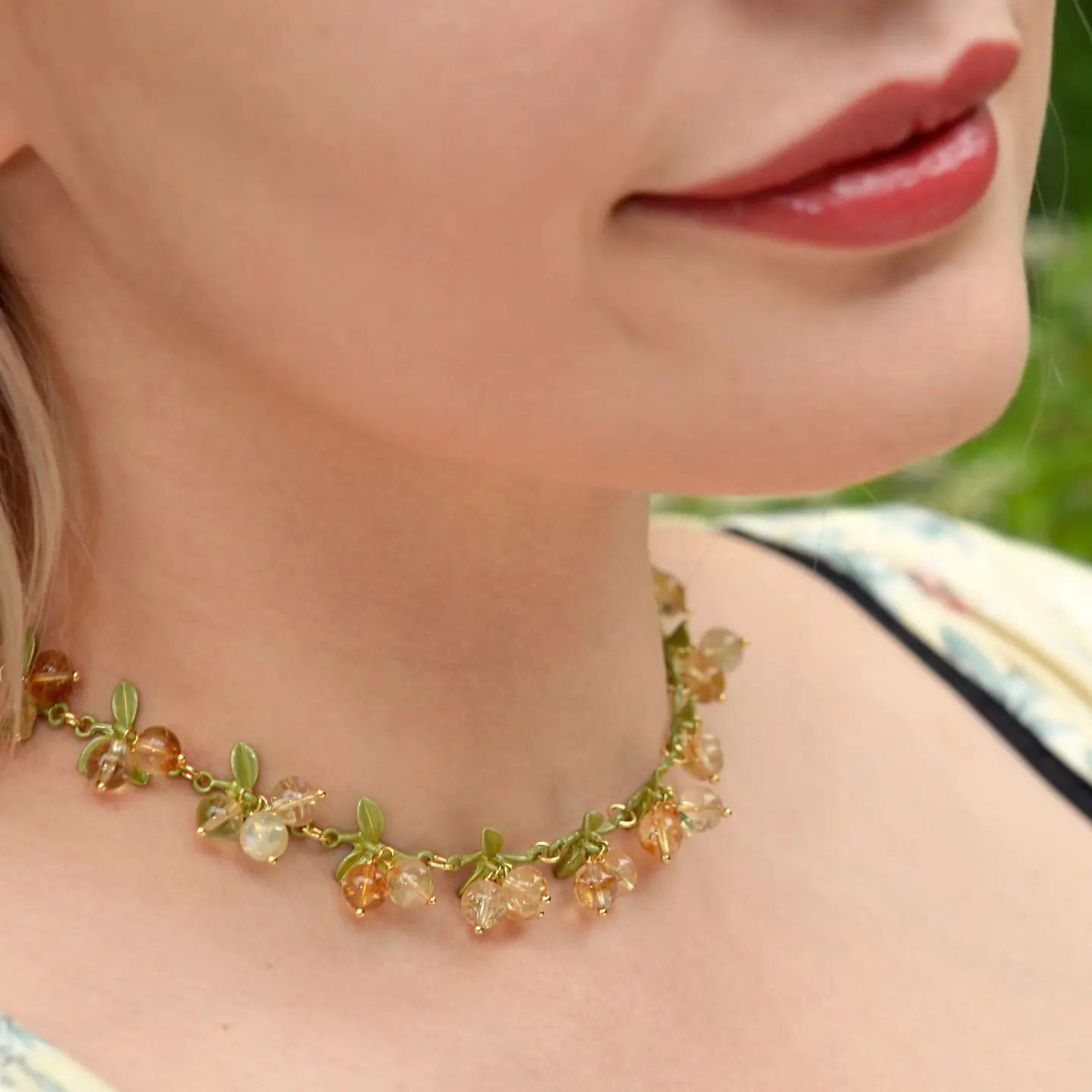 Gooseberry Gold Necklace