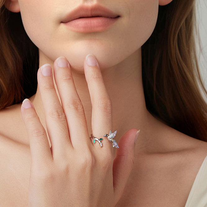 Kingfisher Branch Ring