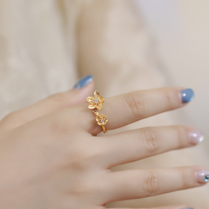 Gold Flower Ring