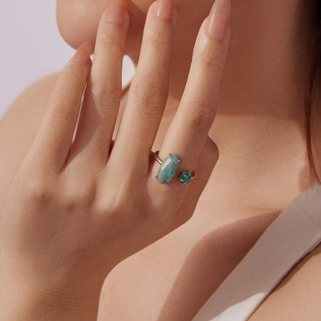Amazonite Ring