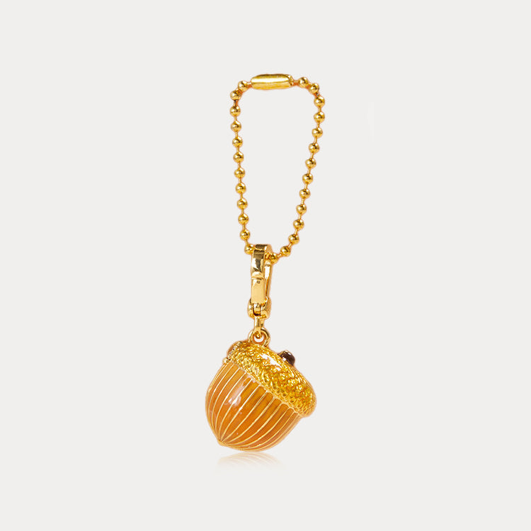 Acorn Locket Necklace Gift for Her