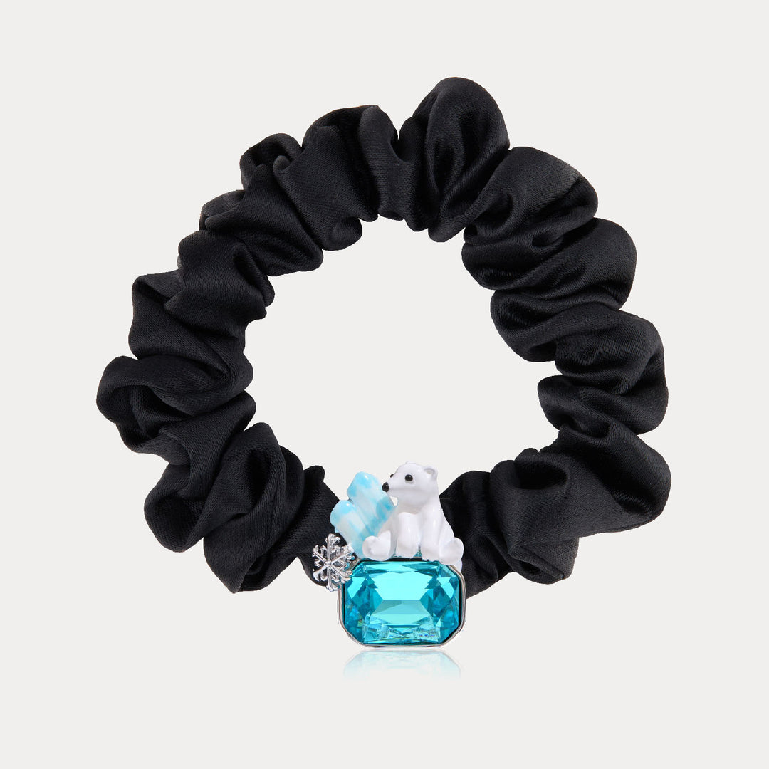 Polar Bear Hair Tie - Black