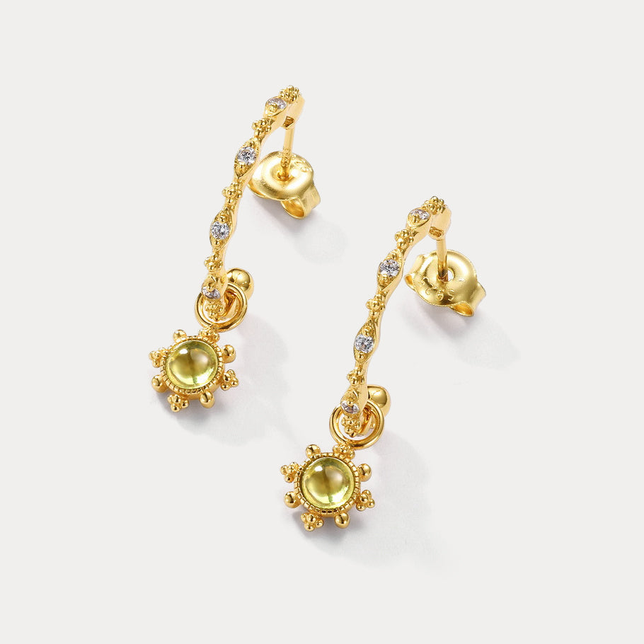 Vintage Peridot Earrings Gift