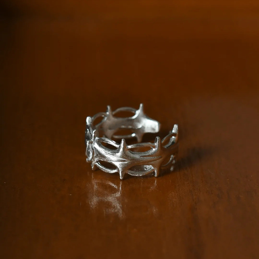 Hollow Starbrust Ring Gift For Her