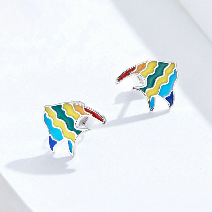 Rainbow Fish Earrings