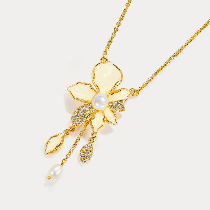 Iris Pendant Necklace Gift