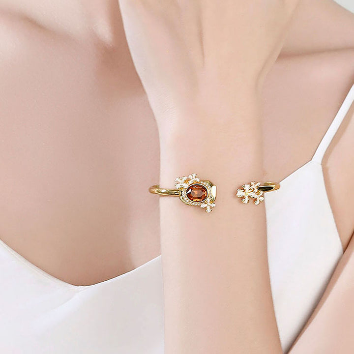 Selenichast Osmanthus Fragrans Cuff Bracelet