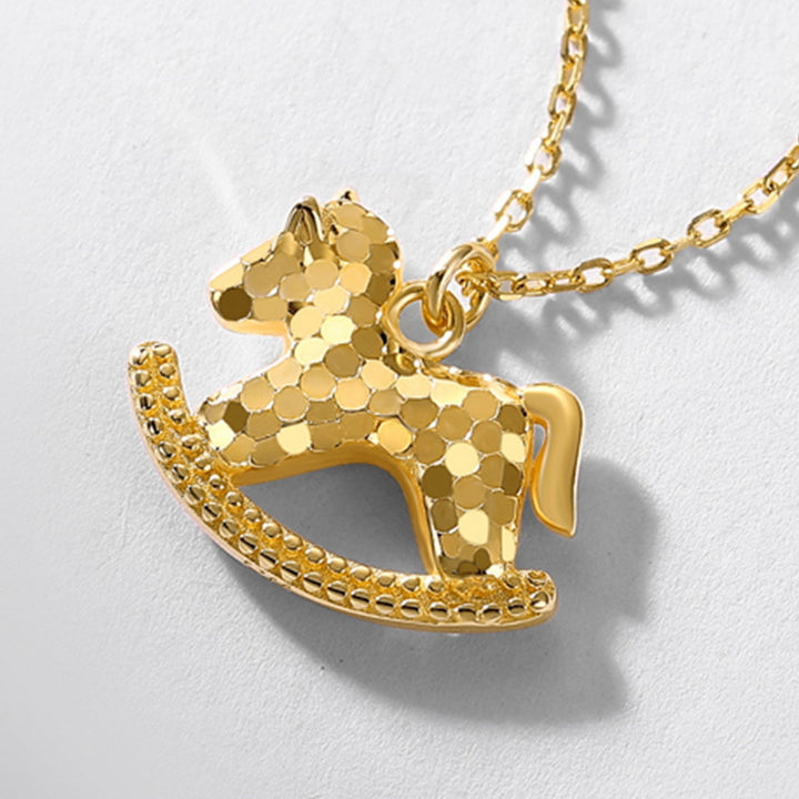 Rocking Horse Necklace Gift