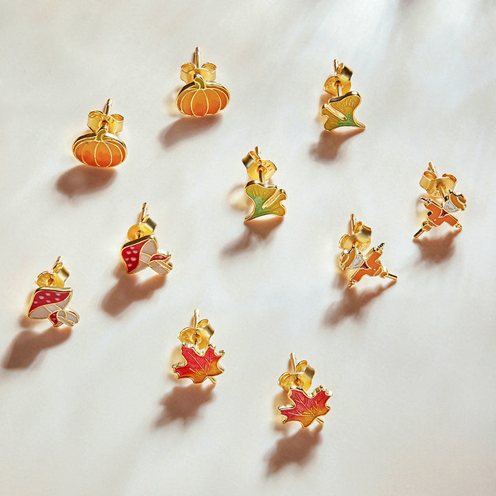 Autumn Stud Earrings Gift