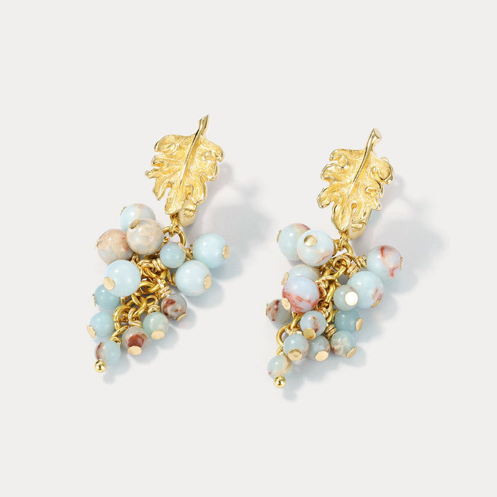 Grape Cluster Earrings