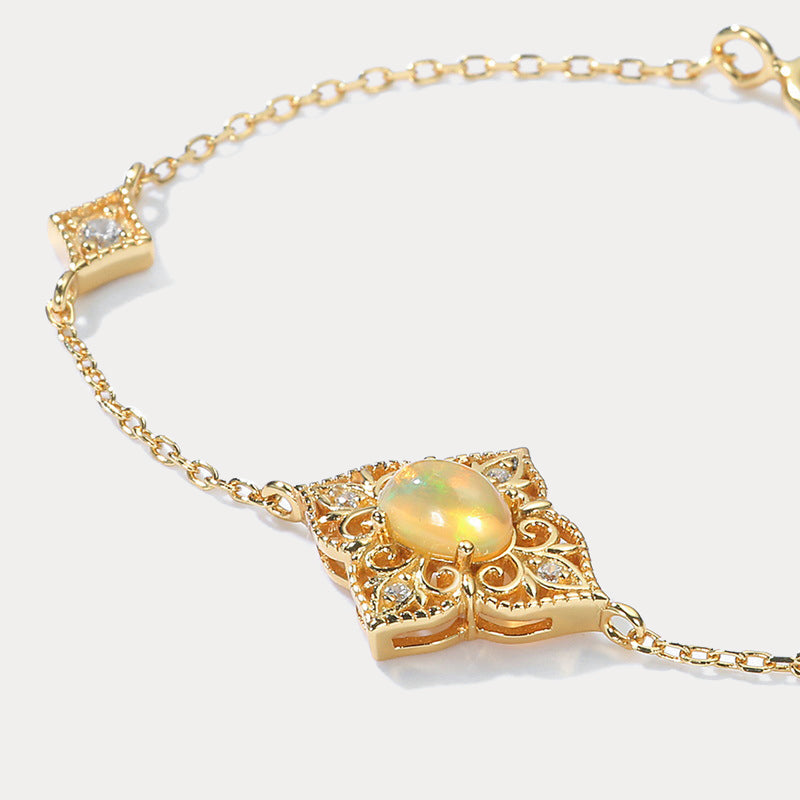Opal Bracelet Gold