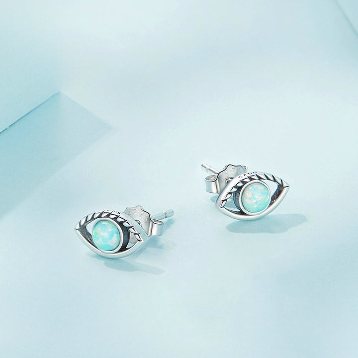 Evil Eye Stud Earrings