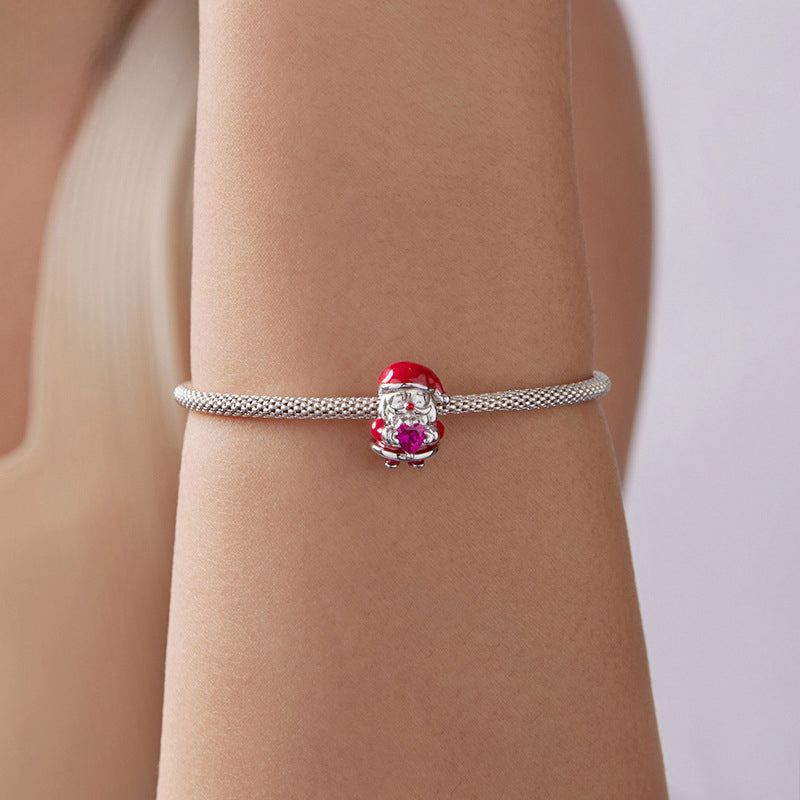 Silver Santa Bracelet