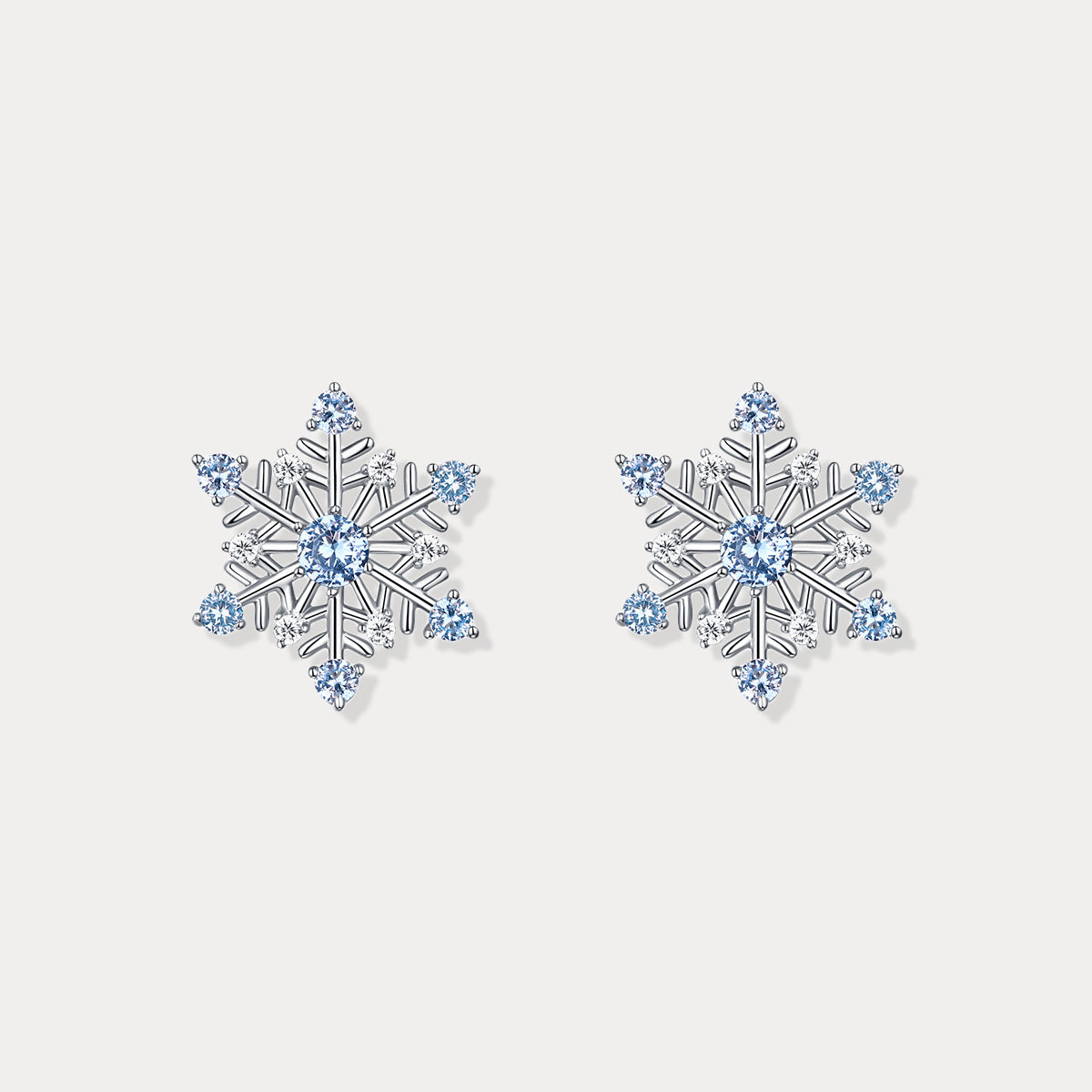 Selenichast Christmas Snowflake Earrings