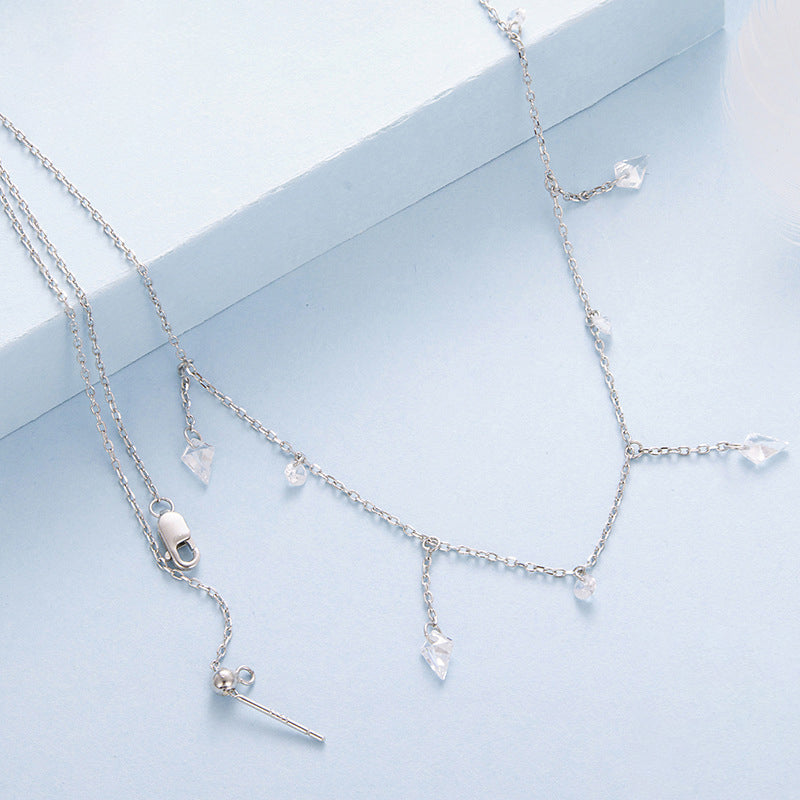 Star Tassel Charms Necklace 