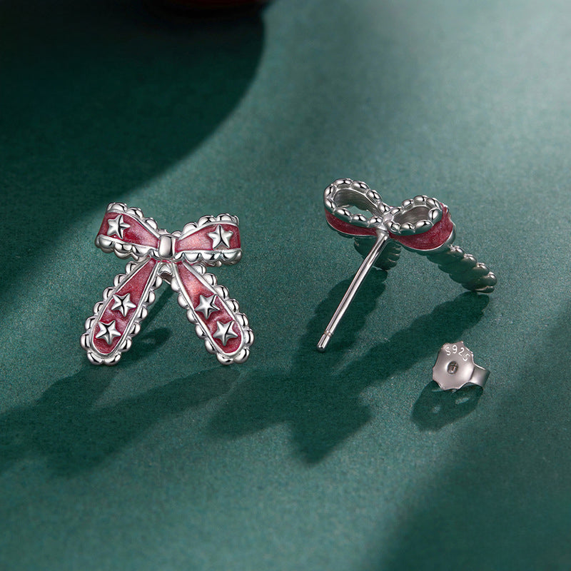 Bow Star Earrings
