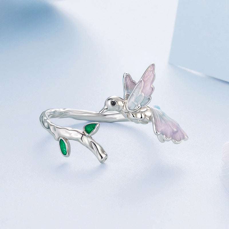 Kingfisher Branch Ring Gift