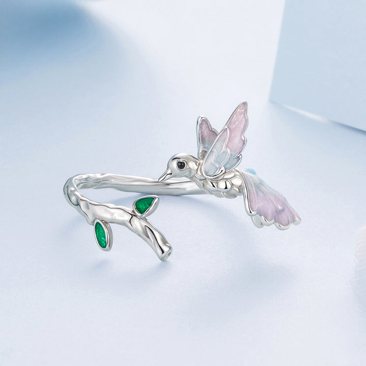Kingfisher Branch Ring Gift