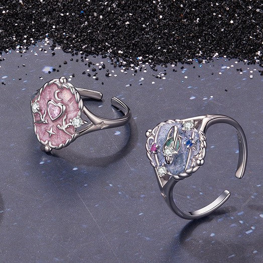 Tarot Card Ring Selenichast Tarot Card Jewelry