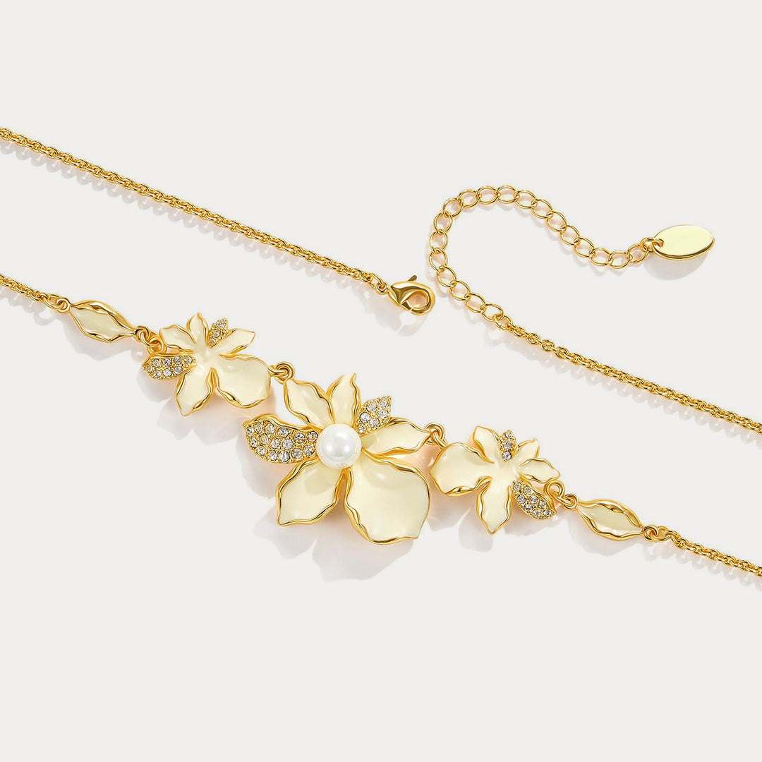 Iris Necklace Gift for Her