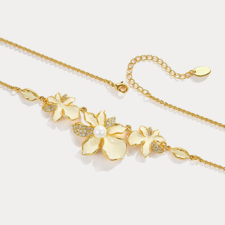 Iris Necklace Gift for Her