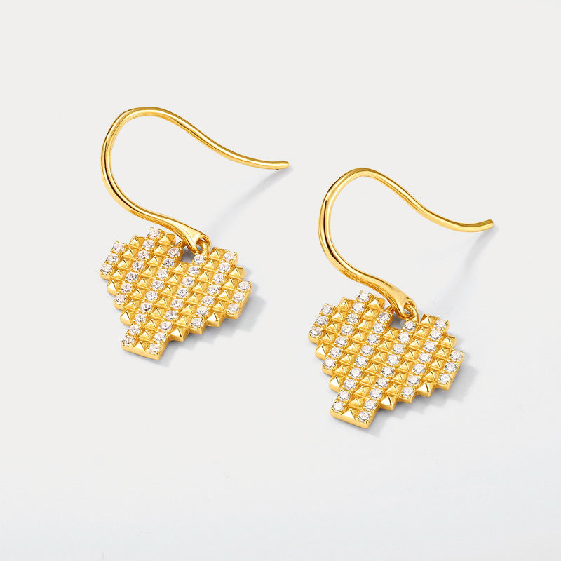 Heart Hook Earrings