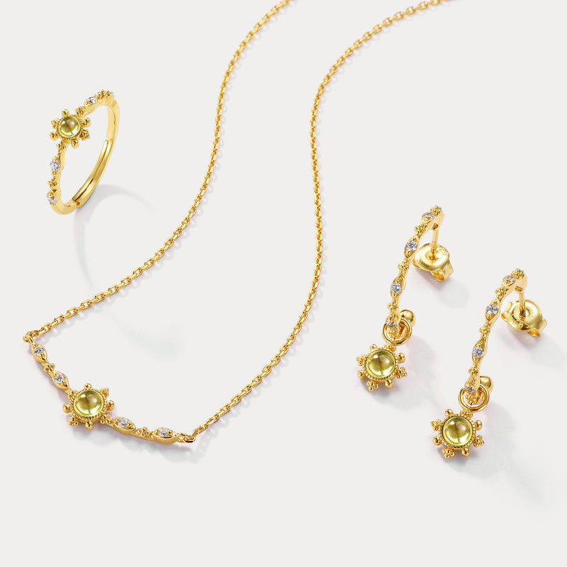 Vintage Peridot Necklace