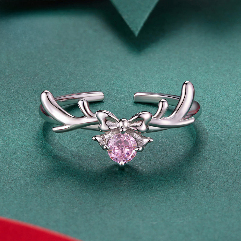Silver Bow Ring