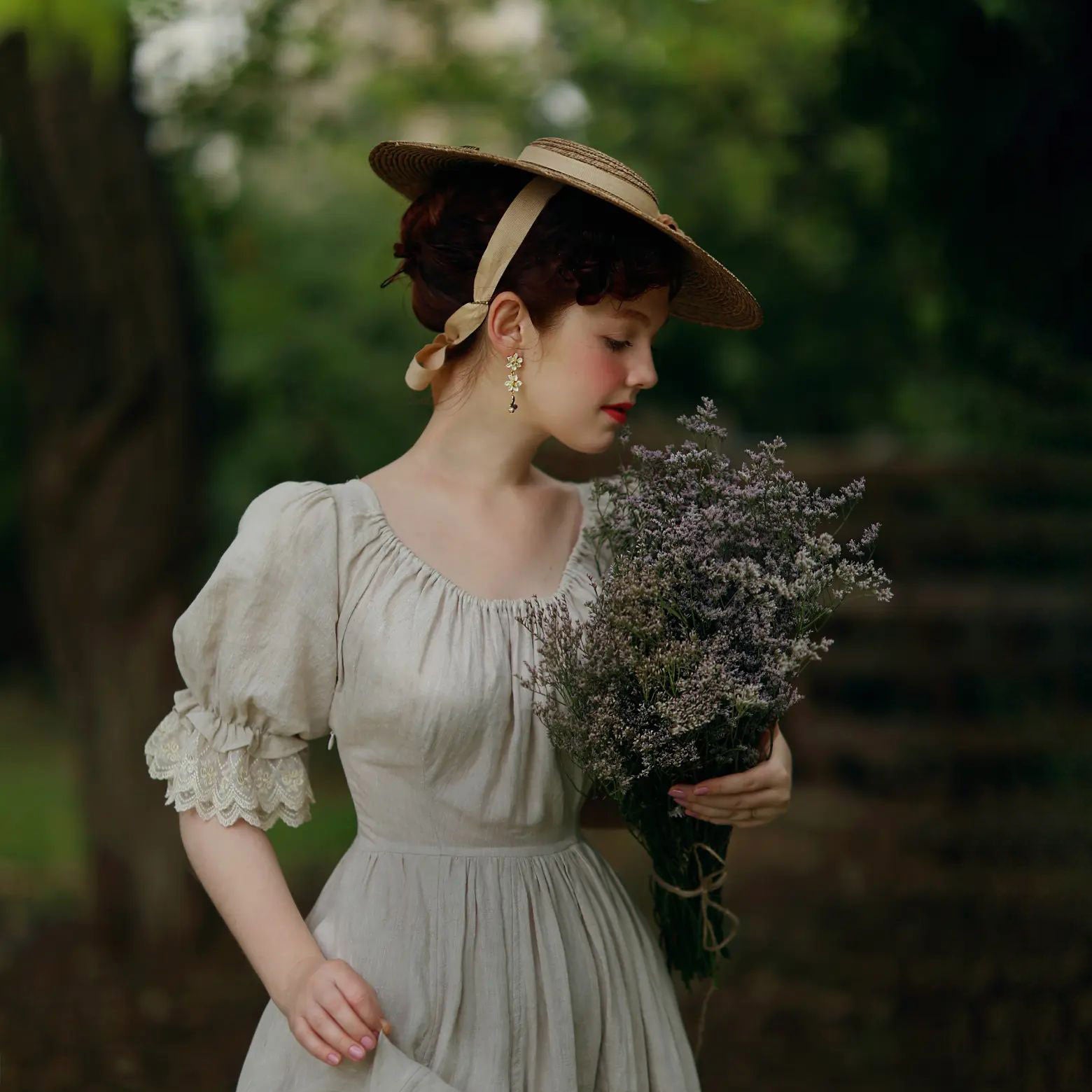 Daffodils & Butterfly Earrings for Influencer